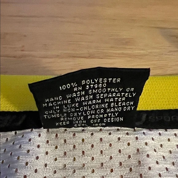 FUBU Yellow and White Sports Jersey Sz 5XL - Picture 2 of 10